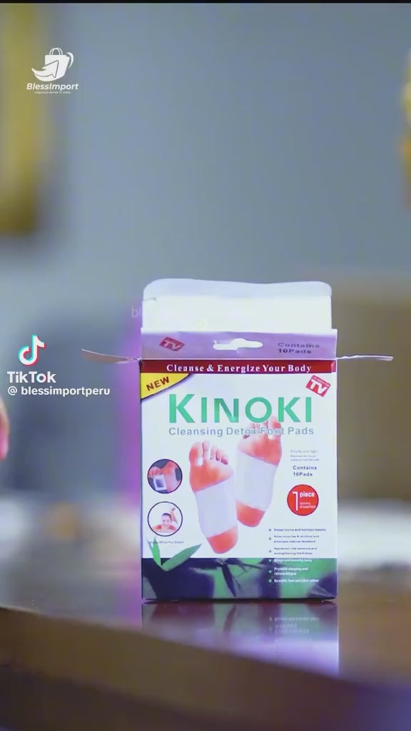 KINOKI - Parches Desintoxicantes para los pies